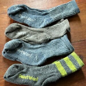 Smart wool kids socks